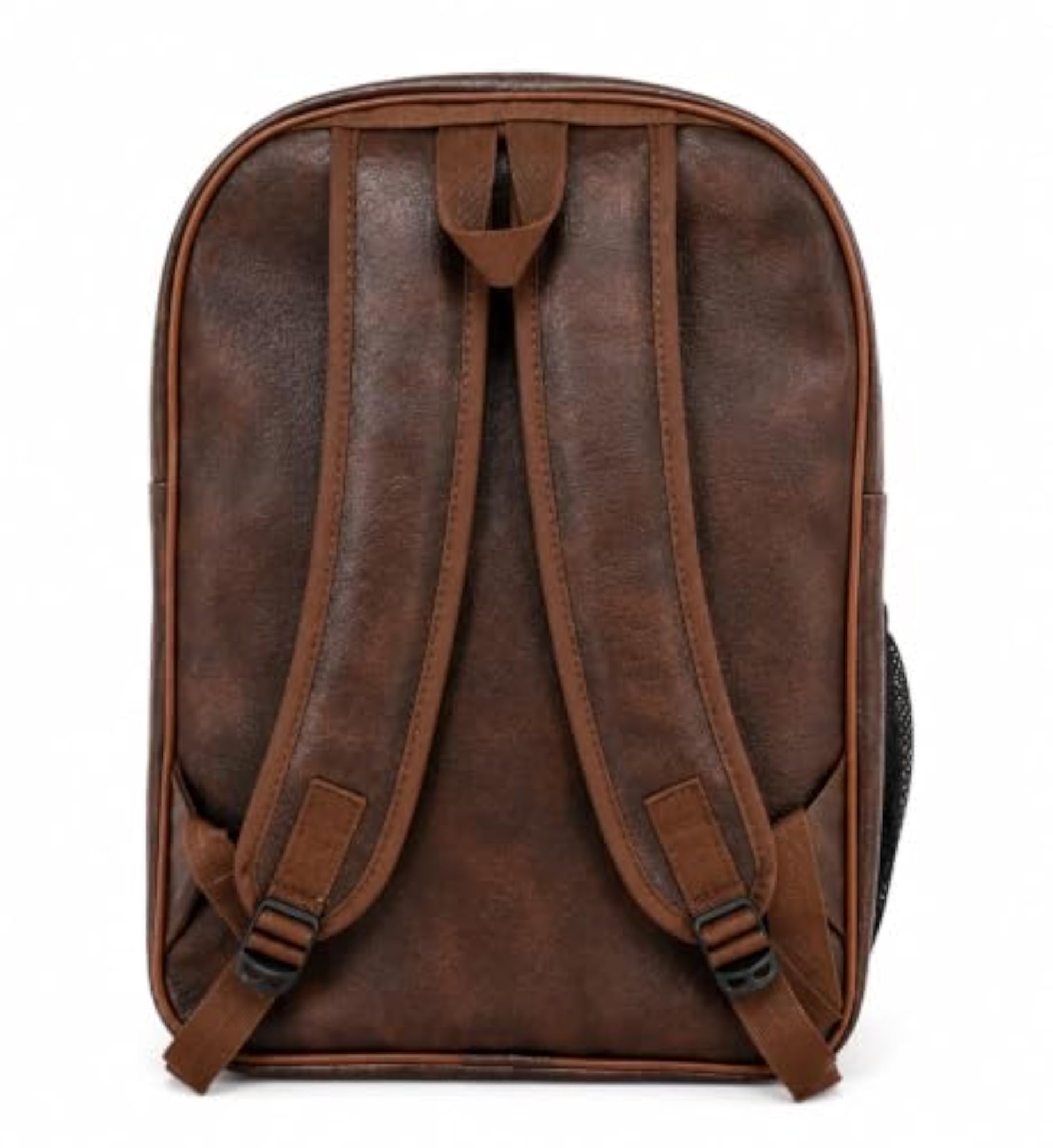 Premium Leather Finish Laptop Backpack for Men & Women